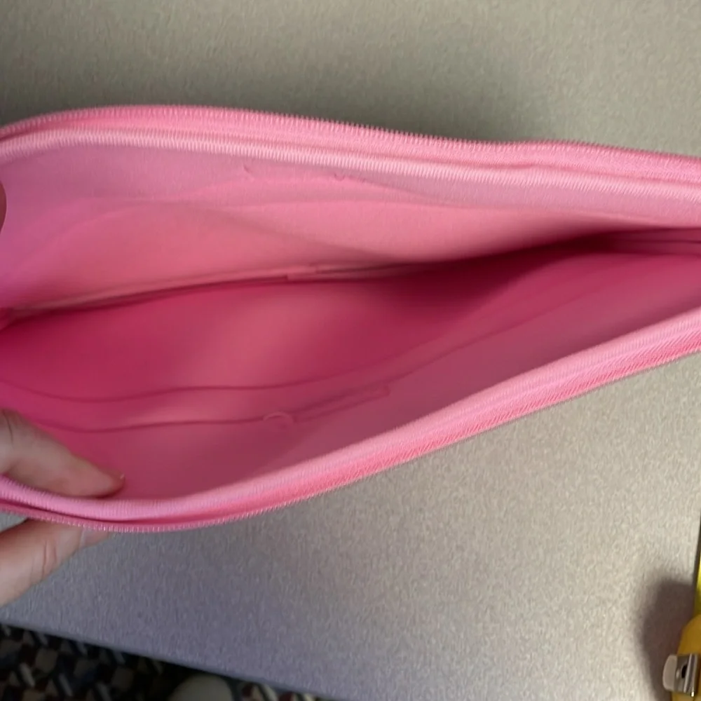 Pink laptop sleeve